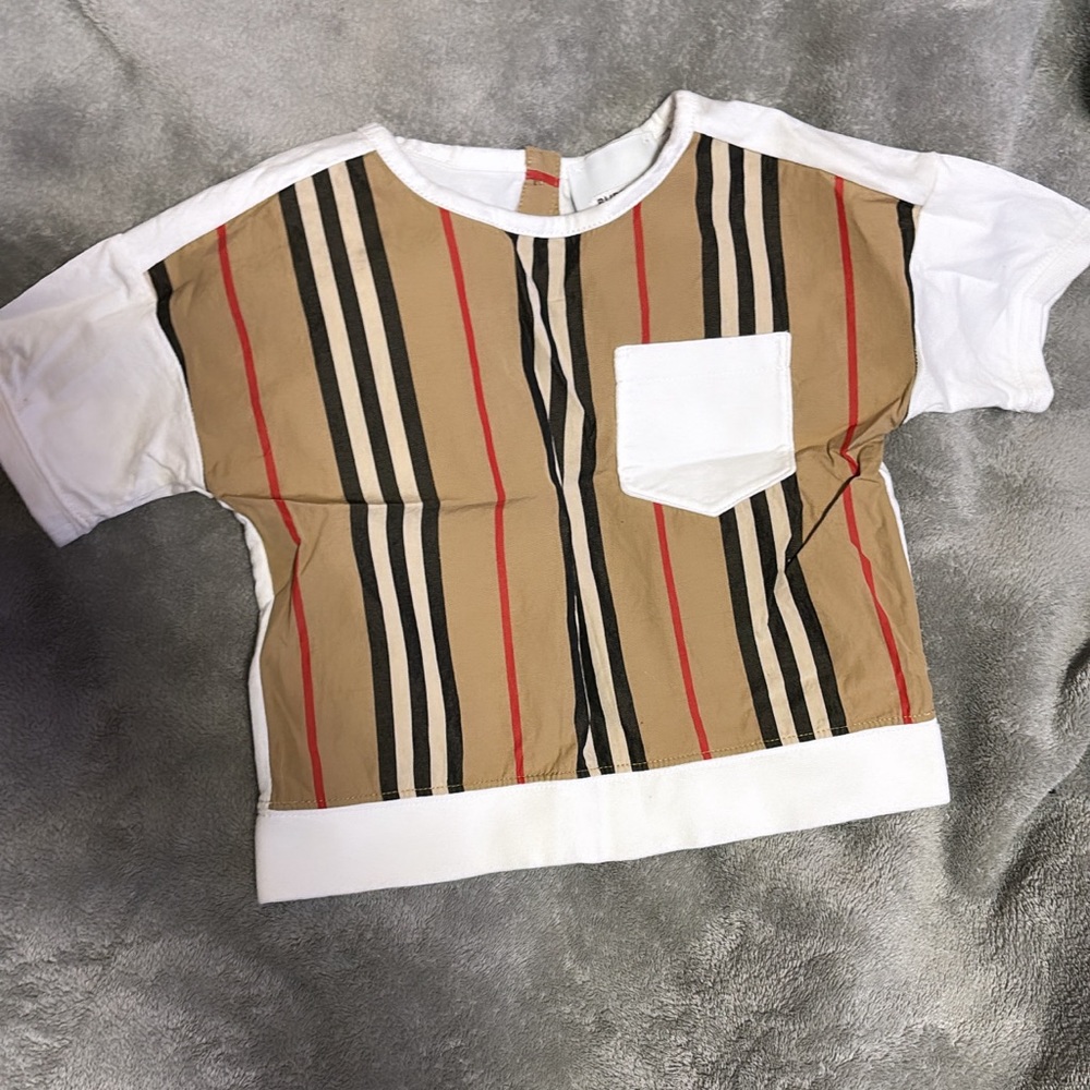 burberry top for 12 month girl runs small